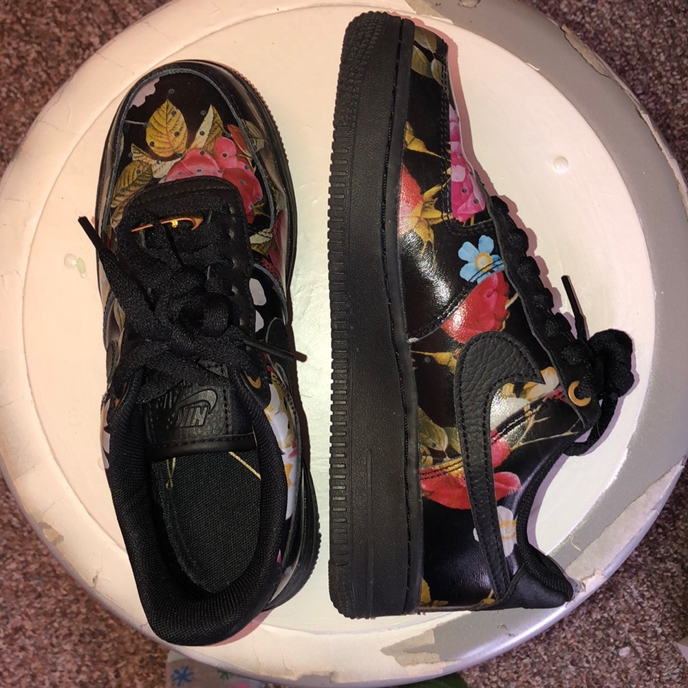 Floral Nike Air Force 1s